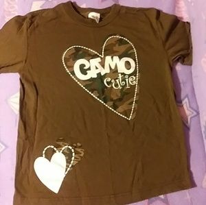 Camo tee by Delta Magnum Weight